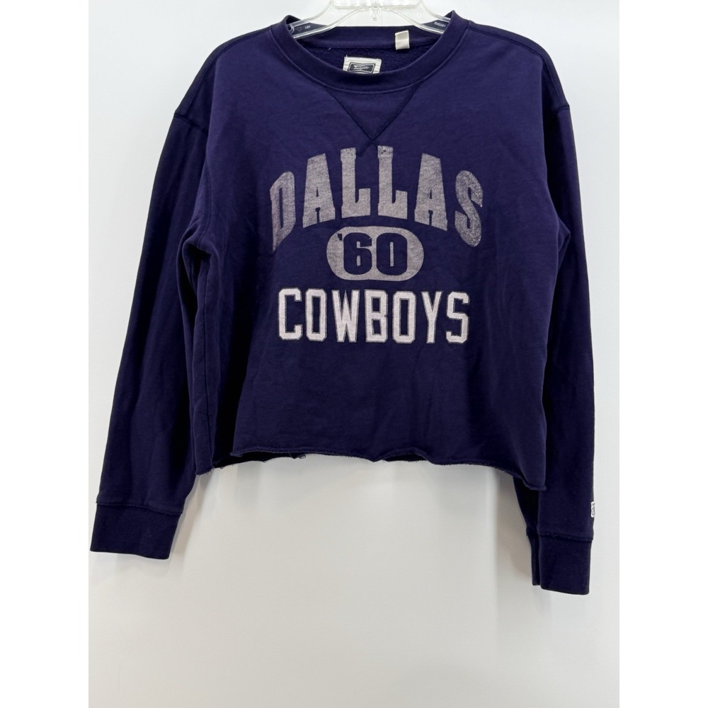 American Eagle Tailgate Dallas Cowboys Cropped Sweatshirt Women's Large